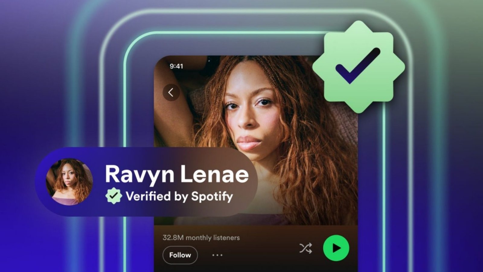 Artistas agora terão selo de verificado e mais dados no Spotify