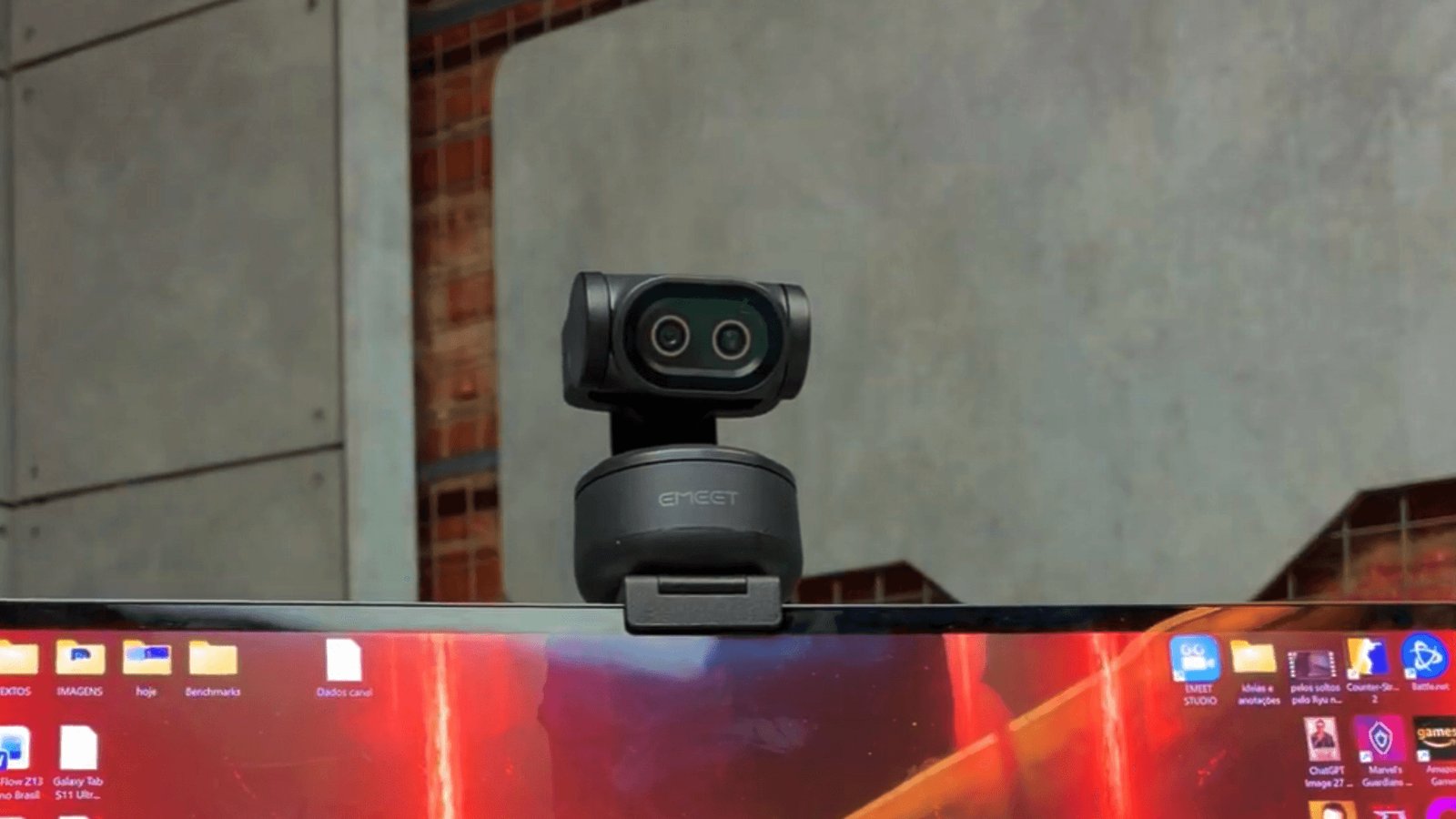Emeet Pixy: a webcam 4K que te segue por gestos me surpreendeu