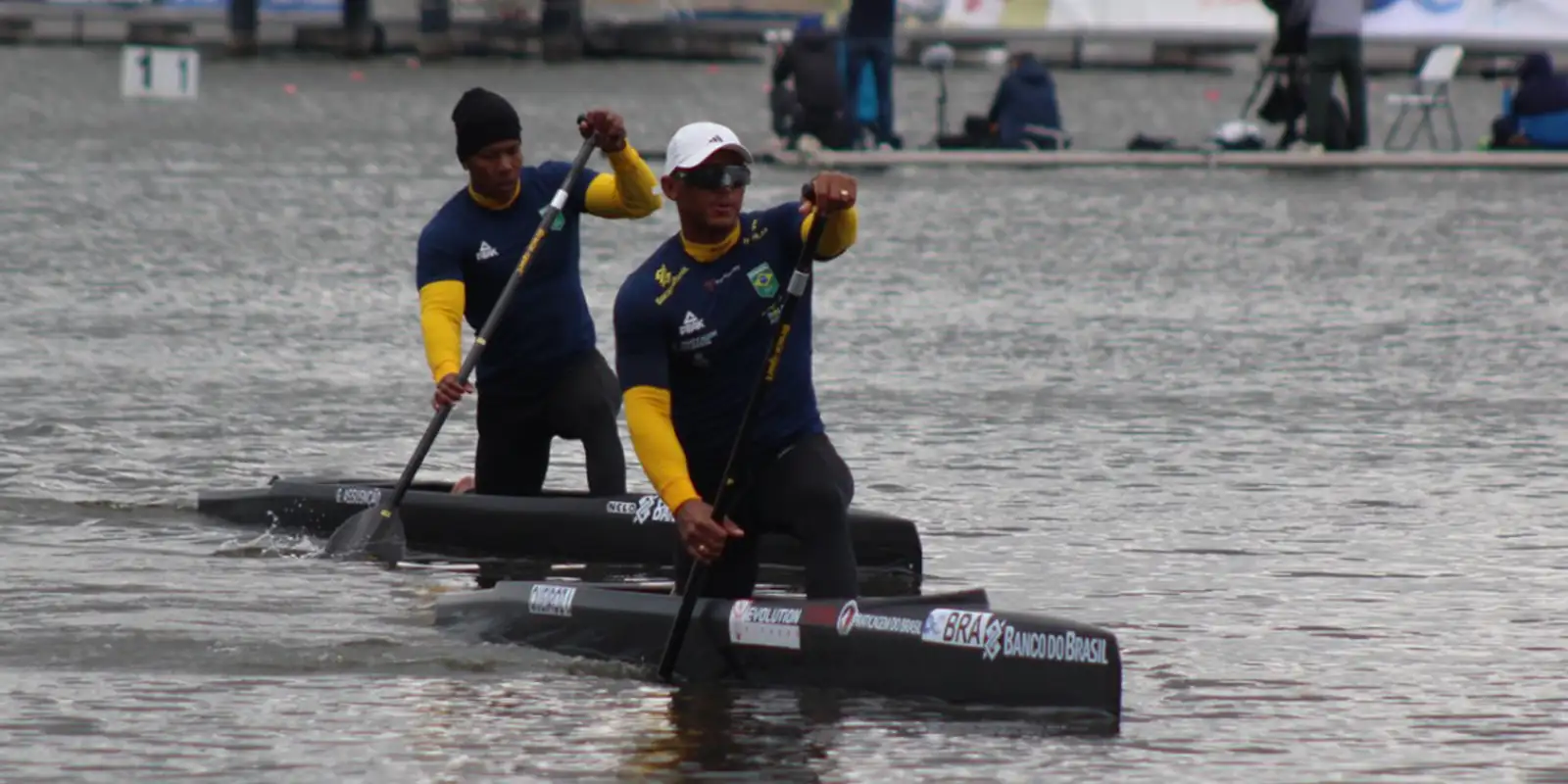 Brasil leva dois ouros na Copa do Mundo de canoagem e paracanoagem