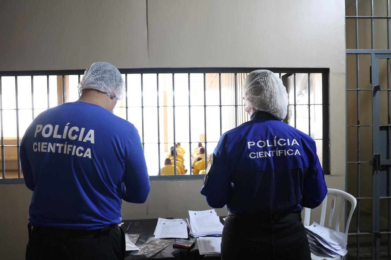 Operação em presídios de Goiás amplia banco estadual de DNA