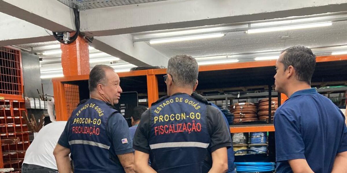Procon fiscaliza qualidade de fios comercializados em Goiás