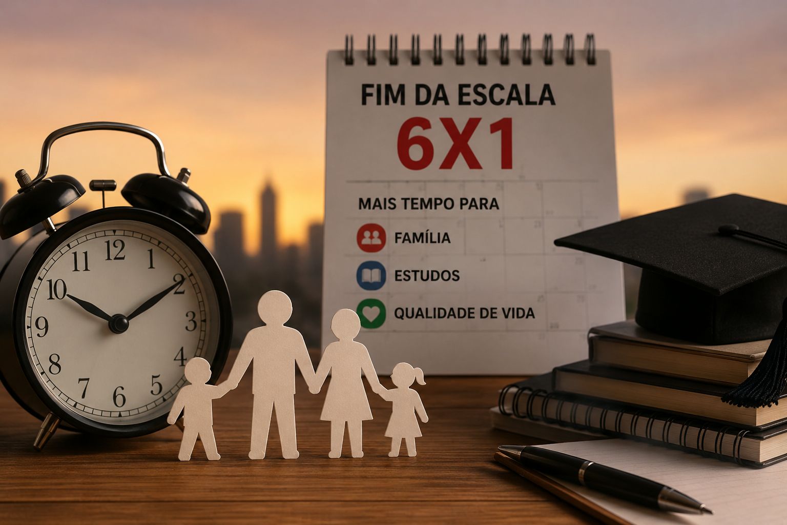 Tempo para viver: trabalhadores veem no fim da escala 6×1 a chance de recuperar a rotina