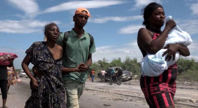 Haiti atinge recorde de 1,5 milhão de deslocados com escalada da violência