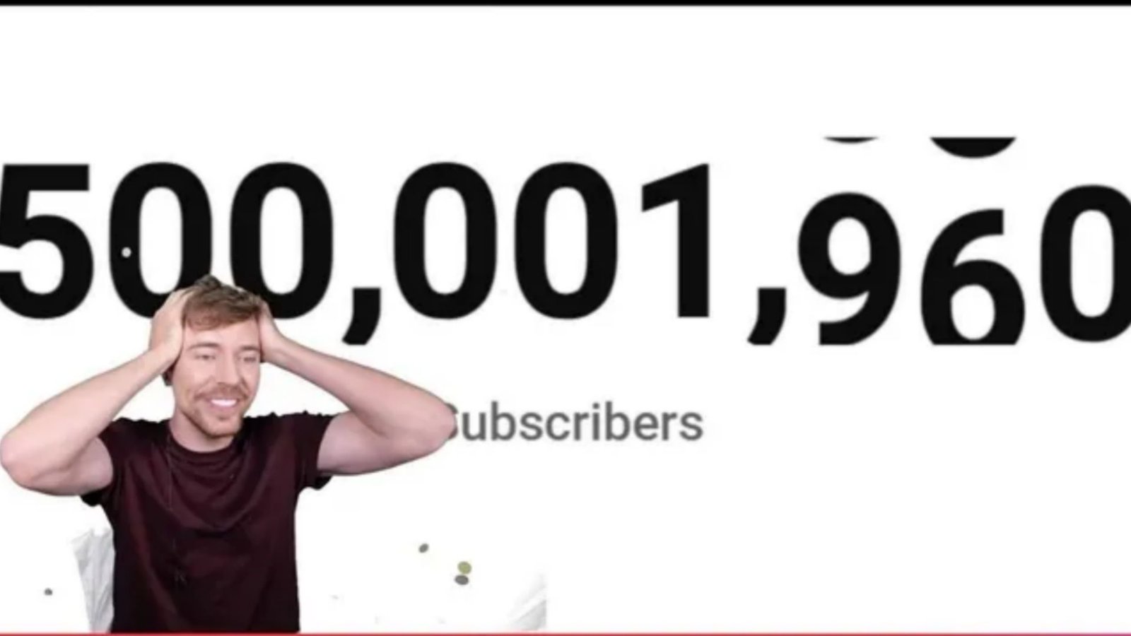 MrBeast quebra recorde e supera 500 milhões de inscritos no YouTube