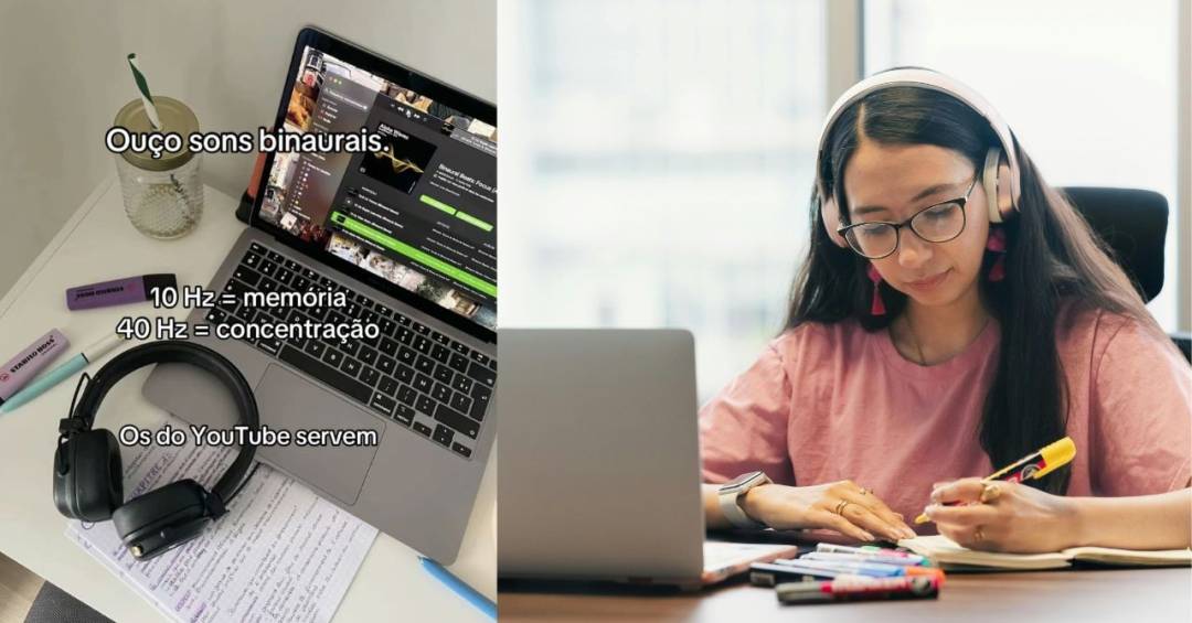 Já ouviu falar das ondas binaurais? Entenda teoria de que elas ajudam na concentração