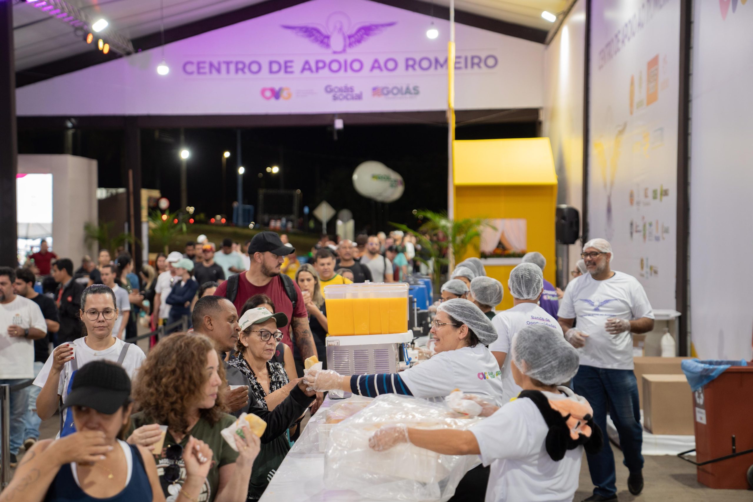 Centro de Apoio ao Romeiro funcionará 24 horas durante Romaria de Trindade