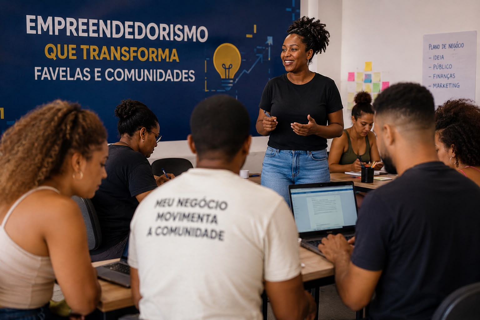 Programa gratuito oferece 500 vagas para capacitação de empreendedores de favelas do Rio