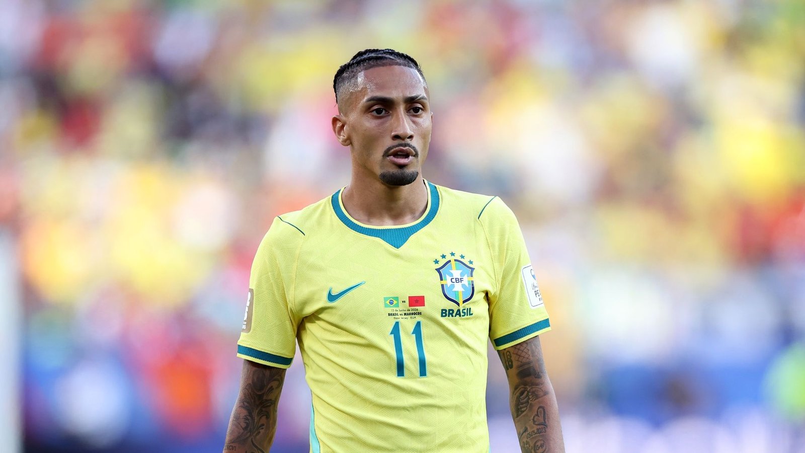 “Maior pressão que já senti”: Raphinha, da seleção brasileira, fala sobre tempos de várzea em série da Netflix