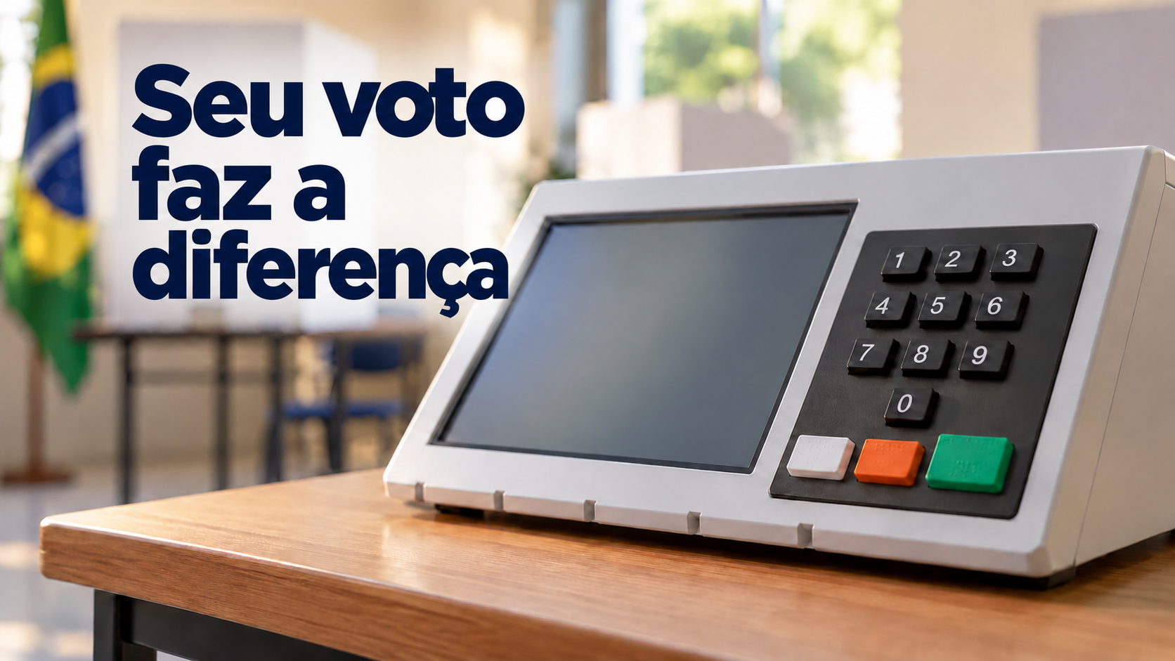 Seu voto faz a diferença: prepare-se para o segundo turno
