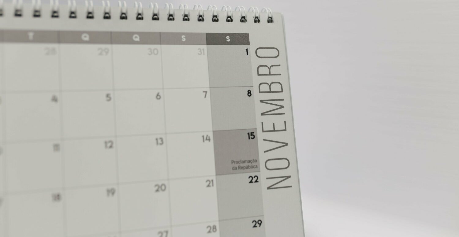 Agenda tributária de novembro de 2026: confira os prazos