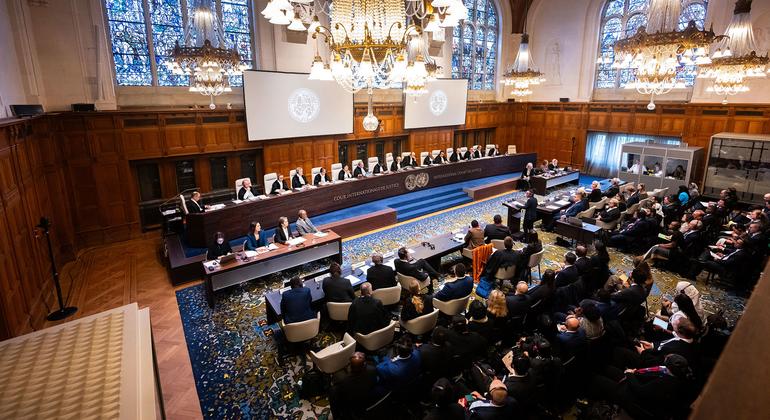 Guterres pede reforço do direito internacional no aniversário de 80 anos da CIJ