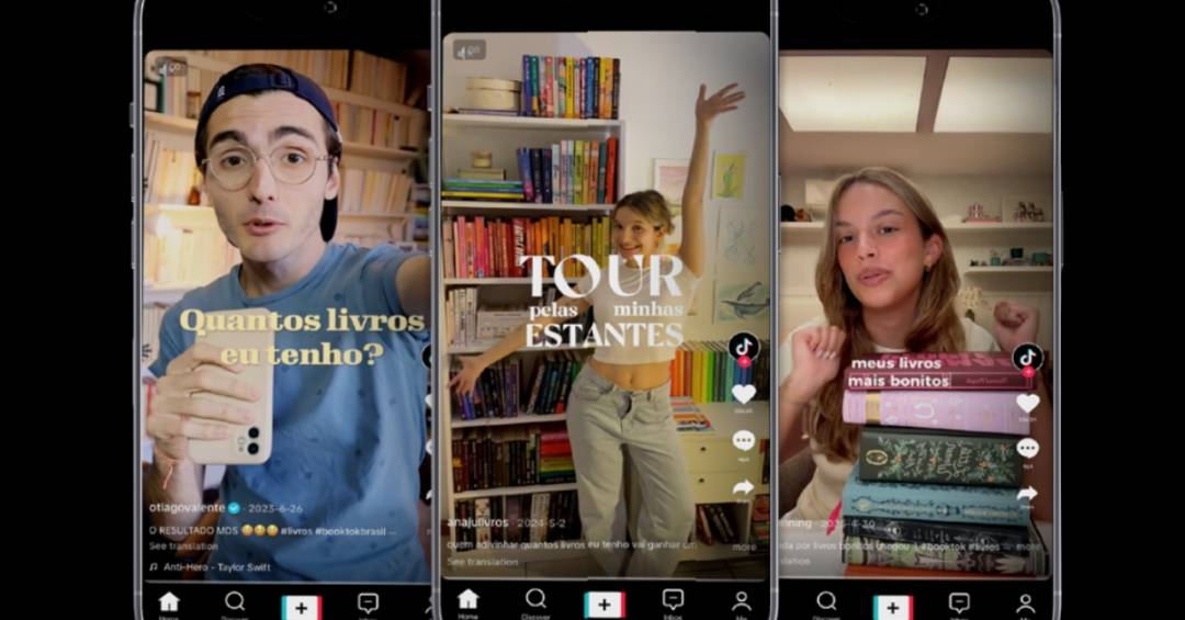 Pesquisa indica que BookTok impulsiona vendas de livros no Brasil e muda relação com a leitura