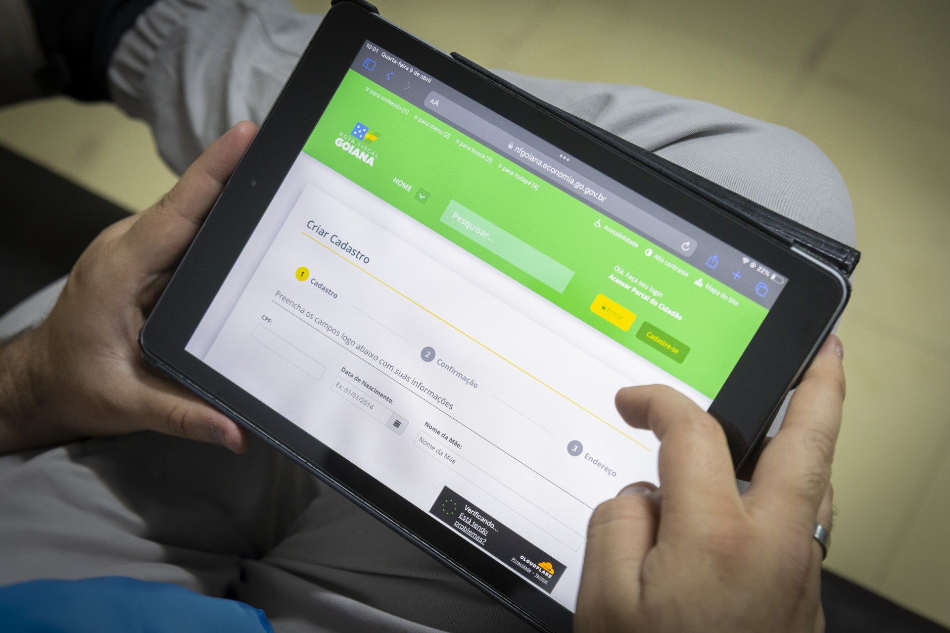 Governo de Goiás alcança 1 milhão de inscritos no Nota Fiscal Goiana